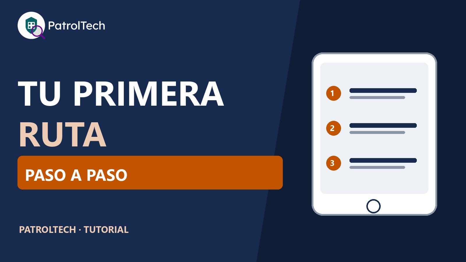 Cómo crear tu primera ruta de vigilancia